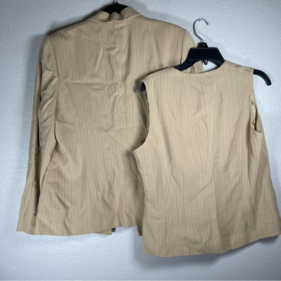 Amanda Smith Vest and Blazer set SZ 14 - Picture 2 of 8